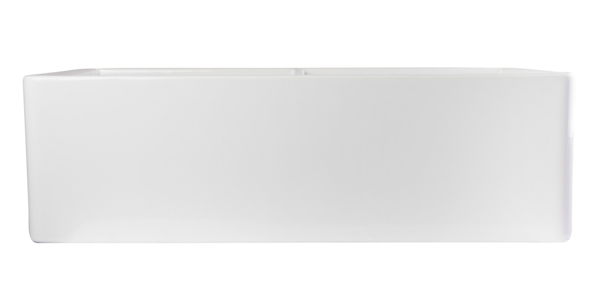 ALFI Brand - White 32" Smooth Apron Double Bowl Fireclay Farmhouse Kitchen Sink | AB538-W ALFI Brand - White 32" Smooth Apron Double Bowl Fireclay Farmhouse Kitchen Sink | AB538-W