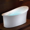 EAGO - 6 ft White Free Standing Air Bubble Bathtub | AM1800