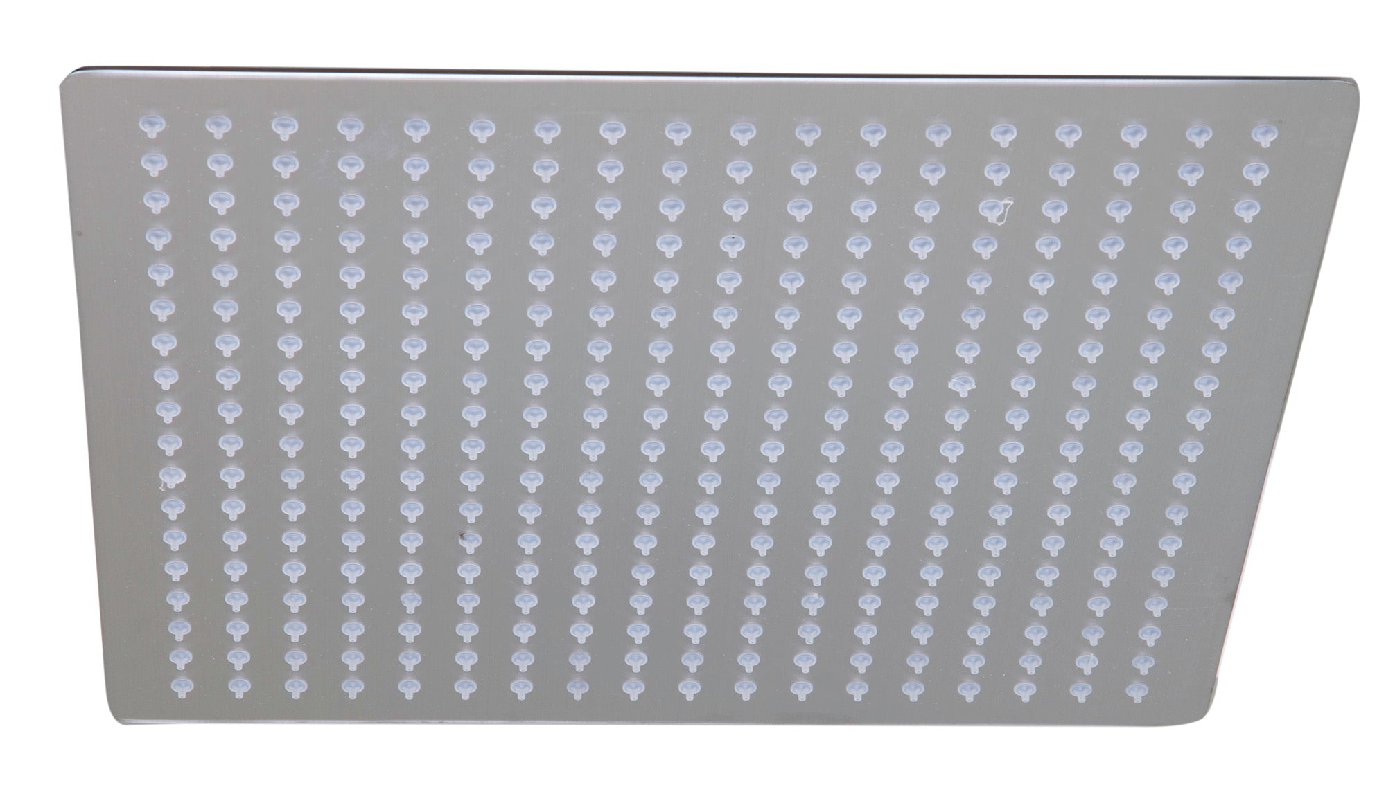 ALFI Brand - Solid Brushed Stainless Steel 16" Square Ultra Thin Rain Shower Head | RAIN16S-BSS ALFI Brand - Solid Brushed Stainless Steel 16" Square Ultra Thin Rain Shower Head | RAIN16S-BSS