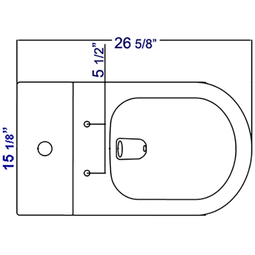 EAGO - Replacement Soft Closing Toilet Seat for TB351 | R-351SEAT EAGO - Replacement Soft Closing Toilet Seat for TB351 | R-351SEAT