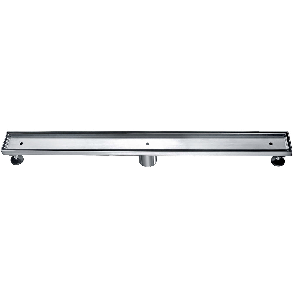 ALFI Brand - 32" Modern Stainless Steel Linear Shower Drain w/o Cover | ABLD32A ALFI Brand - 32" Modern Stainless Steel Linear Shower Drain w/o Cover | ABLD32A