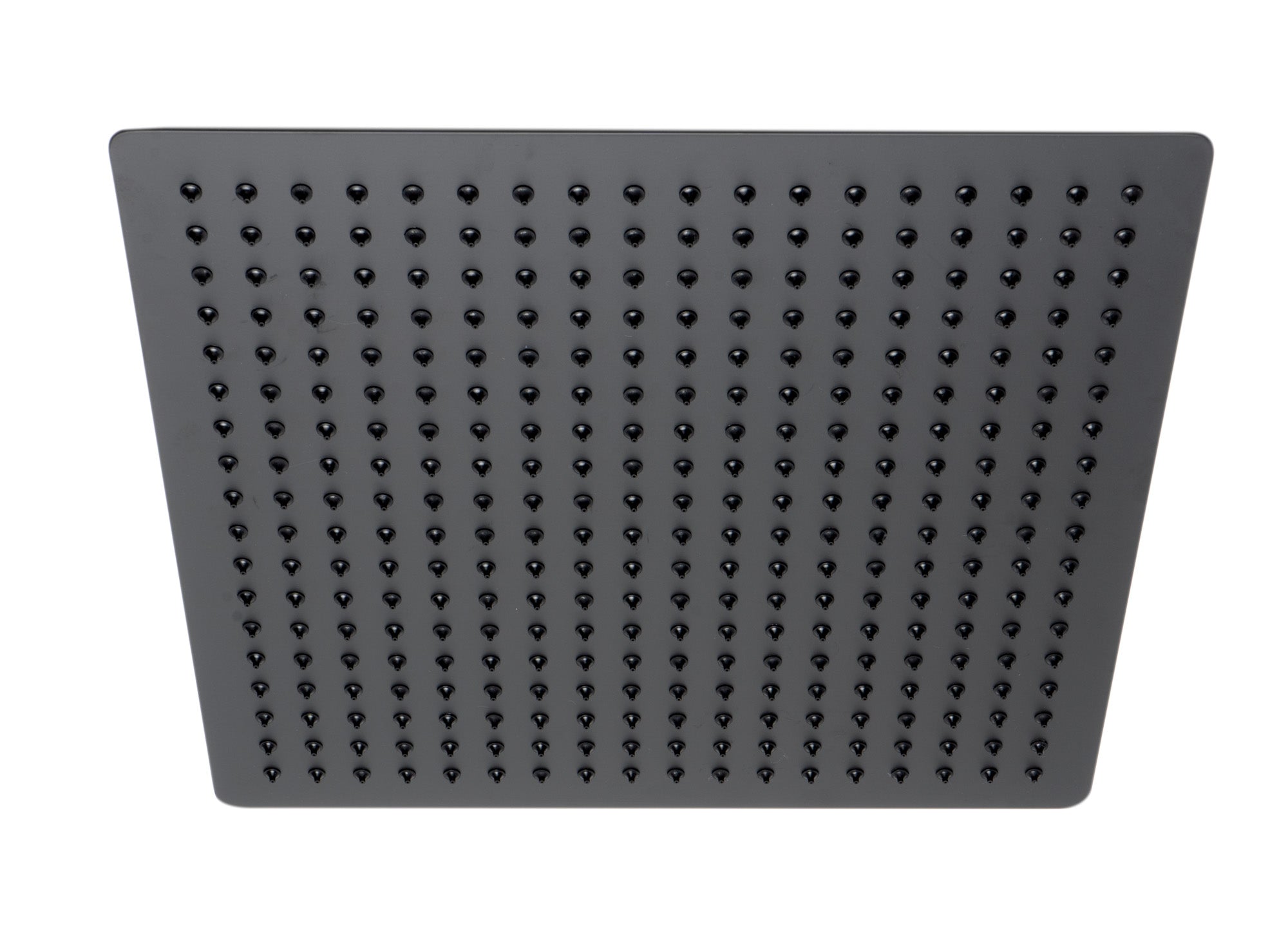 ALFI Brand - Matte Black Stainless Steel 16" Square Ultra-Thin Rain Shower Head | RAIN16S-BM ALFI Brand - Matte Black Stainless Steel 16" Square Ultra-Thin Rain Shower Head | RAIN16S-BM