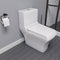 EAGO - DUAL FLUSH ONE PIECE ECO-FRIENDLY HIGH EFFICIENCY LOW FLUSH CERAMIC TOILET | TB356