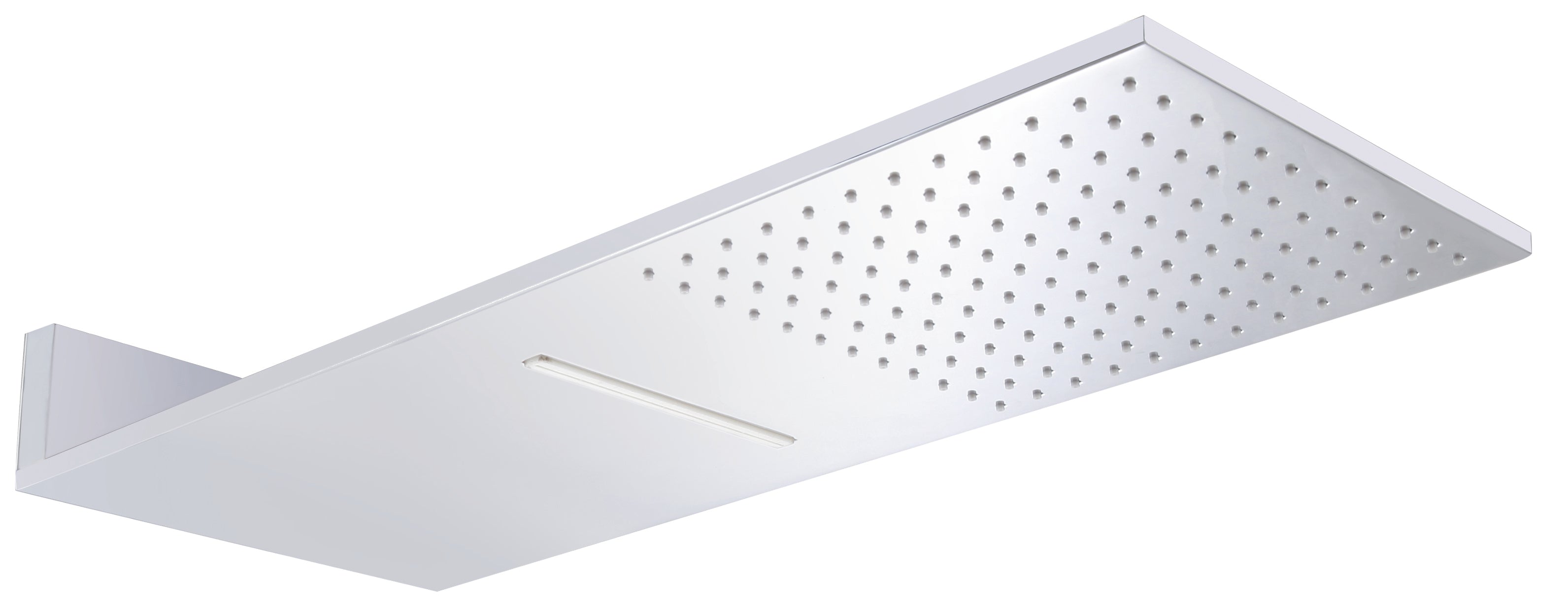 ALFI Brand - Polished Chrome 10" Wall-Mounted Square Waterfall Rain Shower Head | RAIN10SW-PC ALFI Brand - Polished Chrome 10" Wall-Mounted Square Waterfall Rain Shower Head | RAIN10SW-PC
