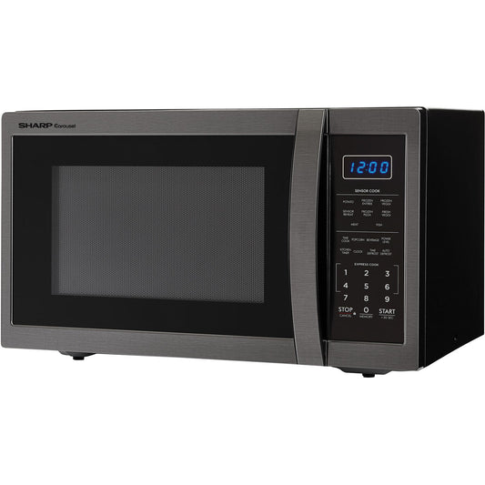 Sharp - 1.4 CF Countertop Microwave, 1100W - SMC1452CH