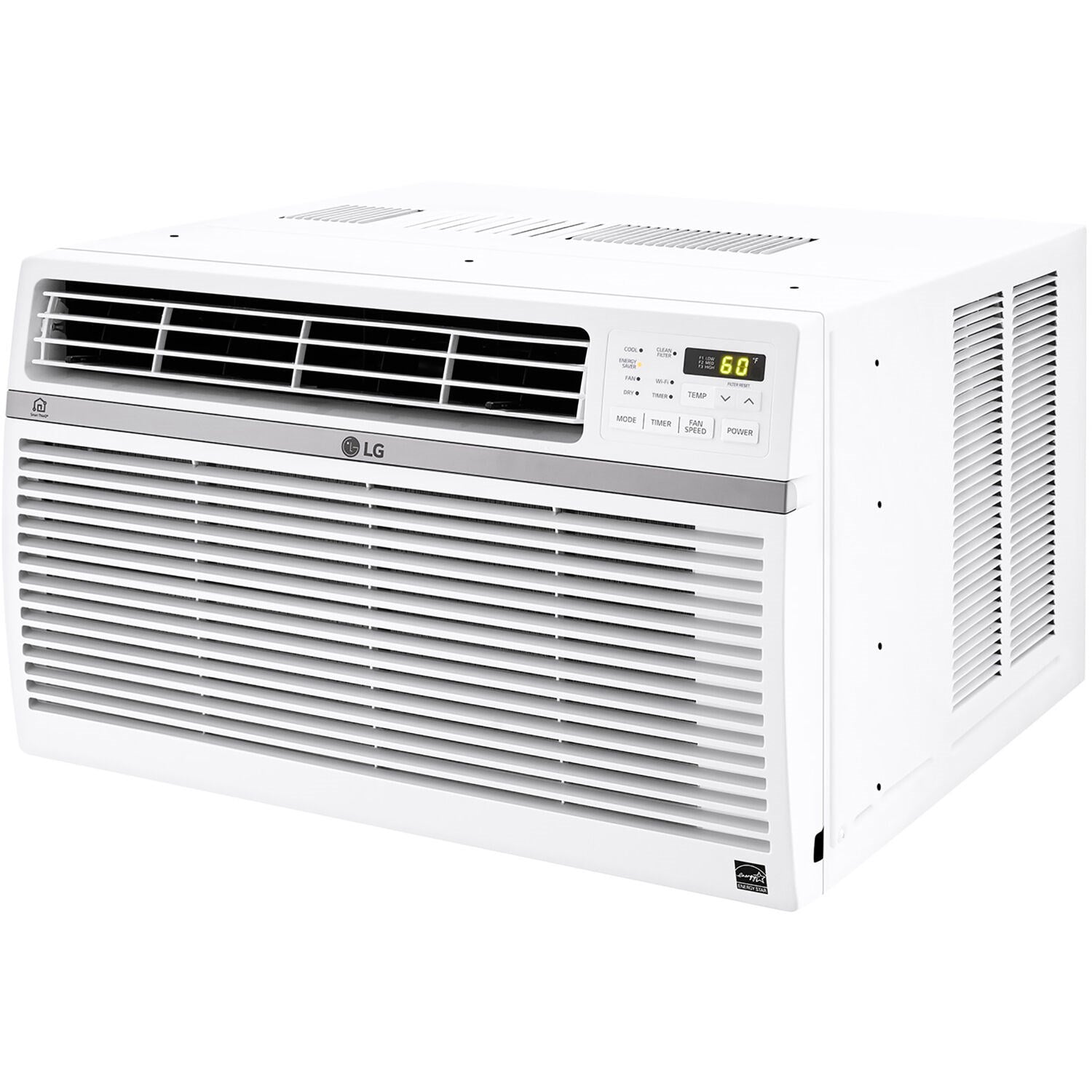 LG - 18,000 BTU Window Air Conditioner w/Wifi Controls | LW1821ERSM LG - 18,000 BTU Window Air Conditioner w/Wifi Controls | LW1821ERSM