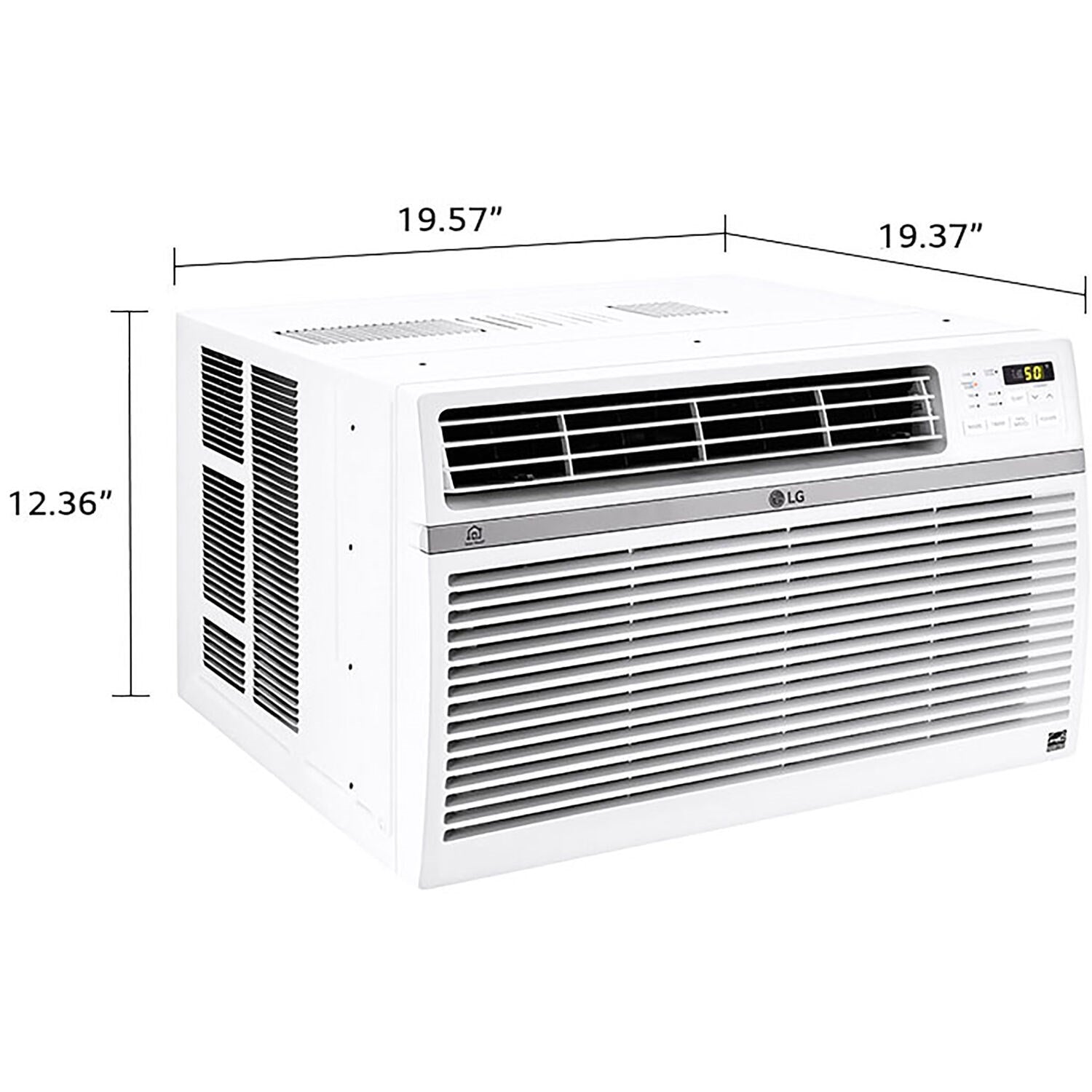 LG - 8,000 BTU Window Air Conditioner with Wifi Controls | LW8017ERSM LG - 8,000 BTU Window Air Conditioner with Wifi Controls | LW8017ERSM