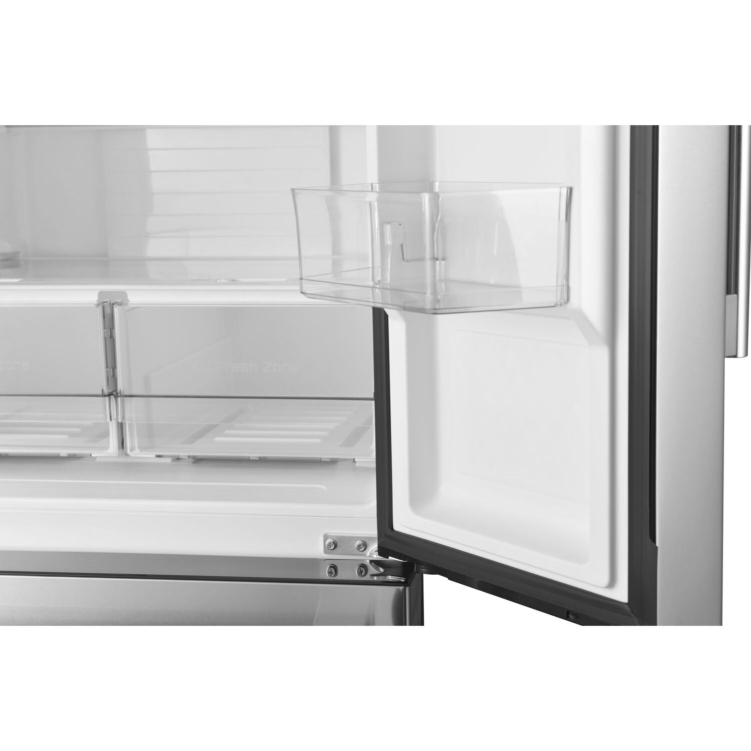 GALANZ - 29 in. W 16.0 cu. ft. French Door Refrigerator in Stainless Steel, Ice Maker | GLR16FS2K16 GALANZ - 29 in. W 16.0 cu. ft. French Door Refrigerator in Stainless Steel, Ice Maker | GLR16FS2K16