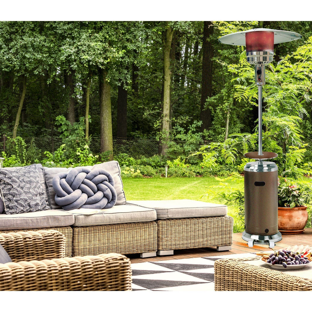 Hanover Umbrella Patio Heater HAN002BRSSL Hanover Umbrella Patio Heater HAN002BRSSL