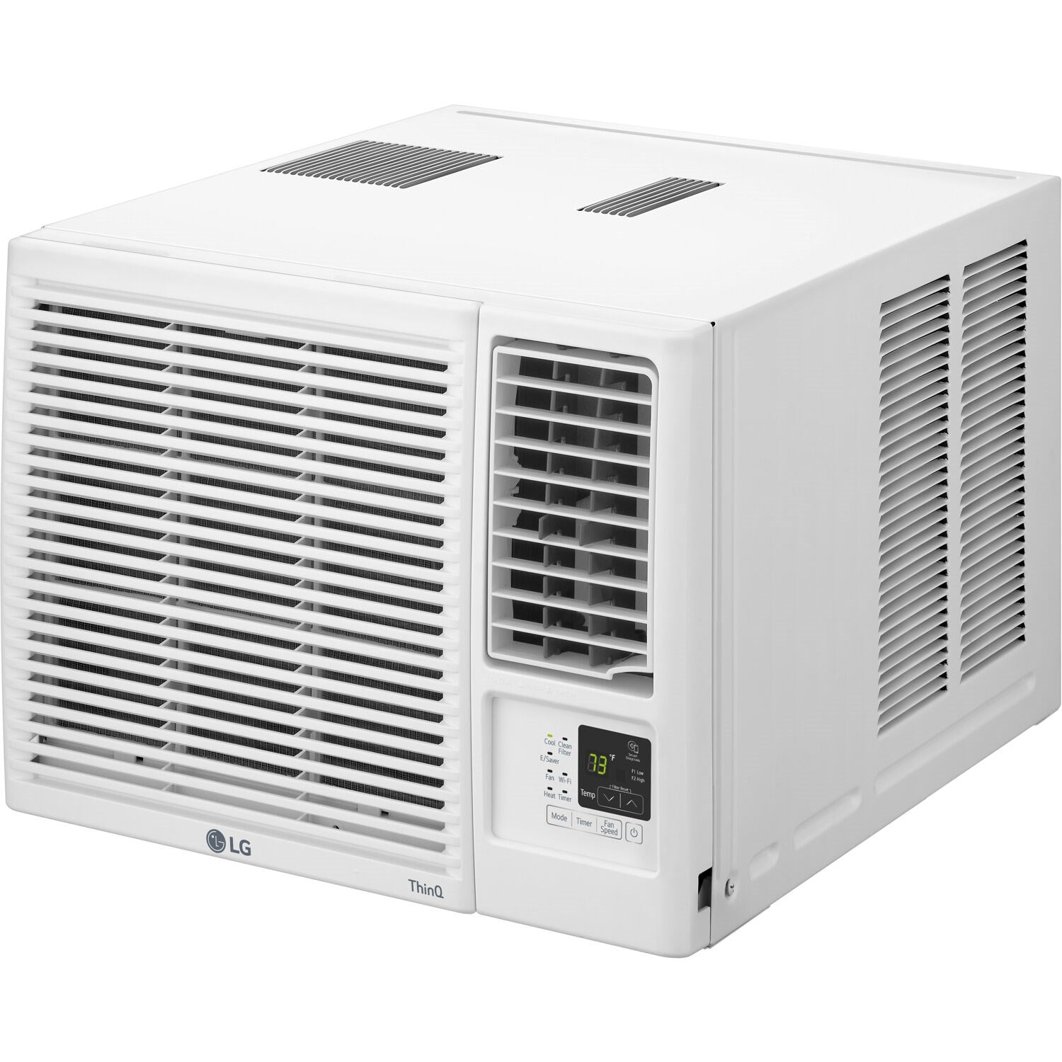 LG - 12,000 BTU Heat/Cool Window Air Conditioner w/Wifi Controls | LW1221HRSM LG - 12,000 BTU Heat/Cool Window Air Conditioner w/Wifi Controls | LW1221HRSM