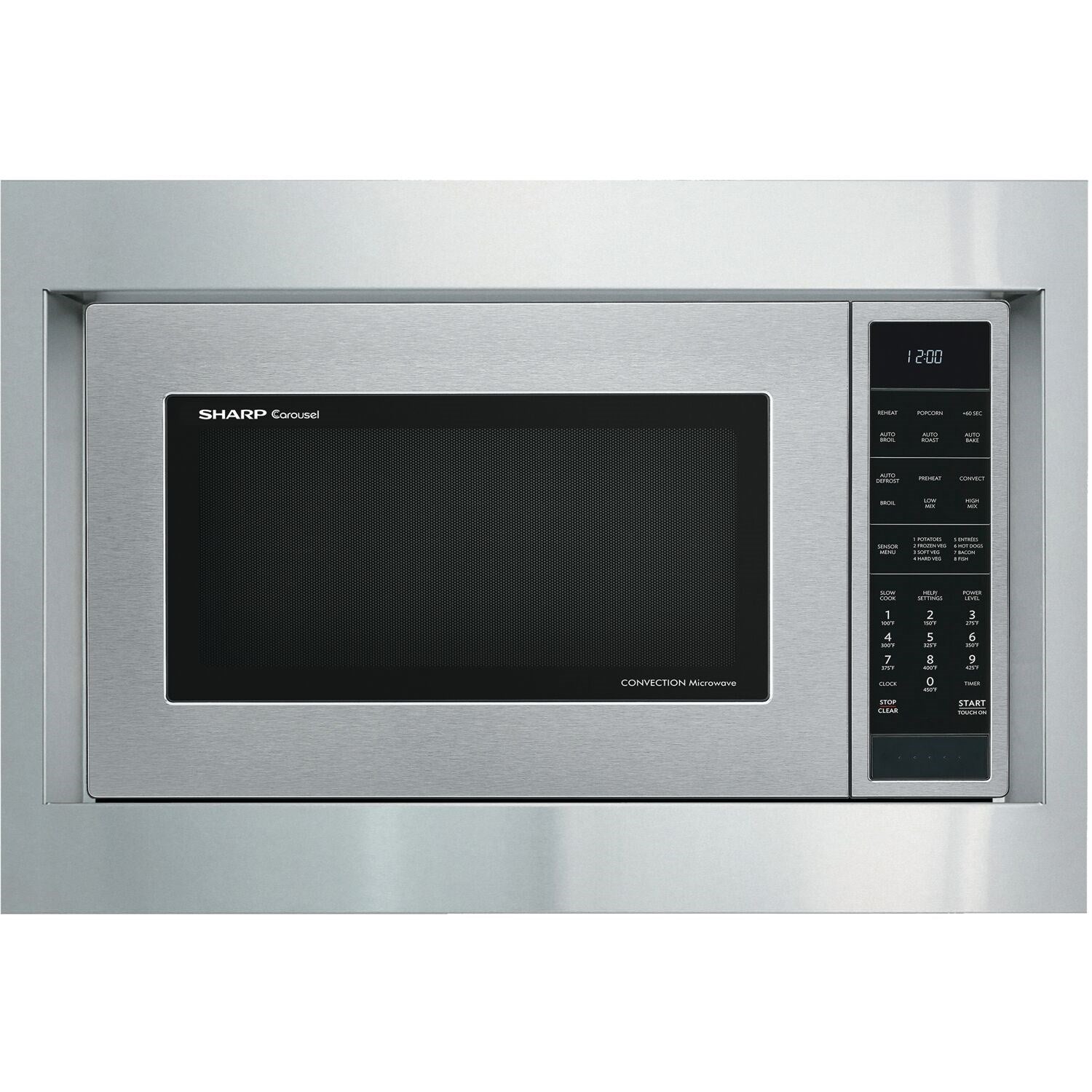 Sharp - 27 inch Built-In Flush Mount Trim Kit for SMC1585 - RK94S27F Sharp - 27 inch Built-In Flush Mount Trim Kit for SMC1585 - RK94S27F