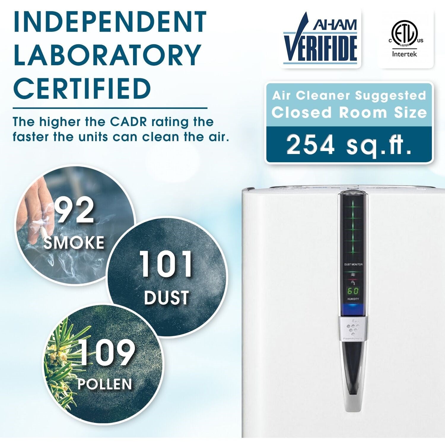 Sharp - Air Purifier / Humidifier, True HEPA, Plasmacluster (Large Rooms) | KC-860U Sharp - Air Purifier / Humidifier, True HEPA, Plasmacluster (Large Rooms) | KC-860U
