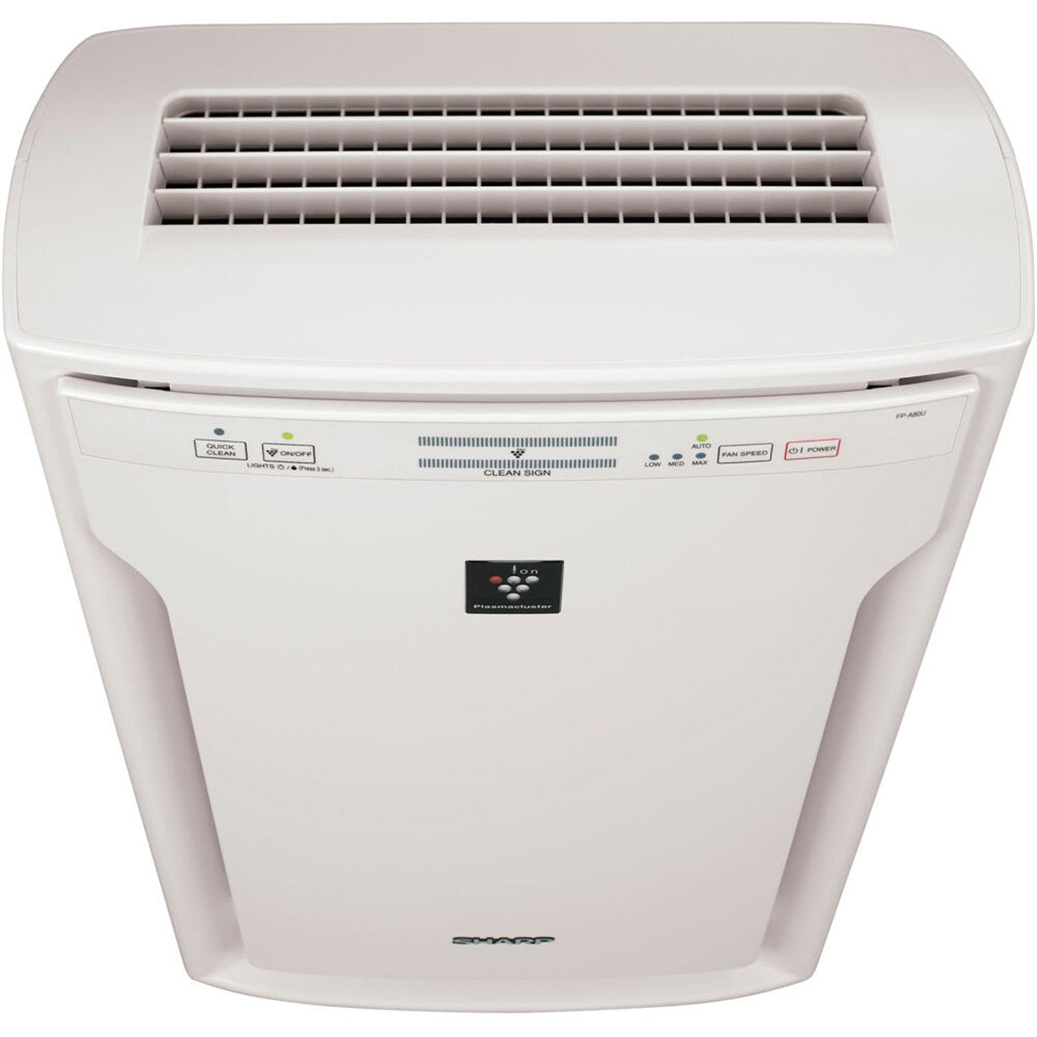 Sharp - Air Purifier, True HEPA, Plasmacluster (Extra Large Rooms) | FP-A80UW Sharp - Air Purifier, True HEPA, Plasmacluster (Extra Large Rooms) | FP-A80UW