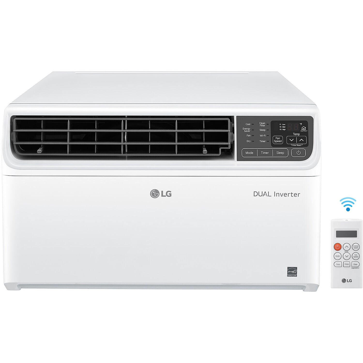 LG - 12,000 BTU Window Air Conditioner with Inverter | LW1222IVSM LG - 12,000 BTU Window Air Conditioner with Inverter | LW1222IVSM
