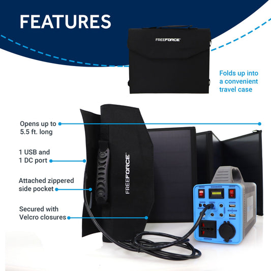 FreeForce - FreeForce 60wh Solar Panel (for 440, 465, 600 models) | FSP0060B