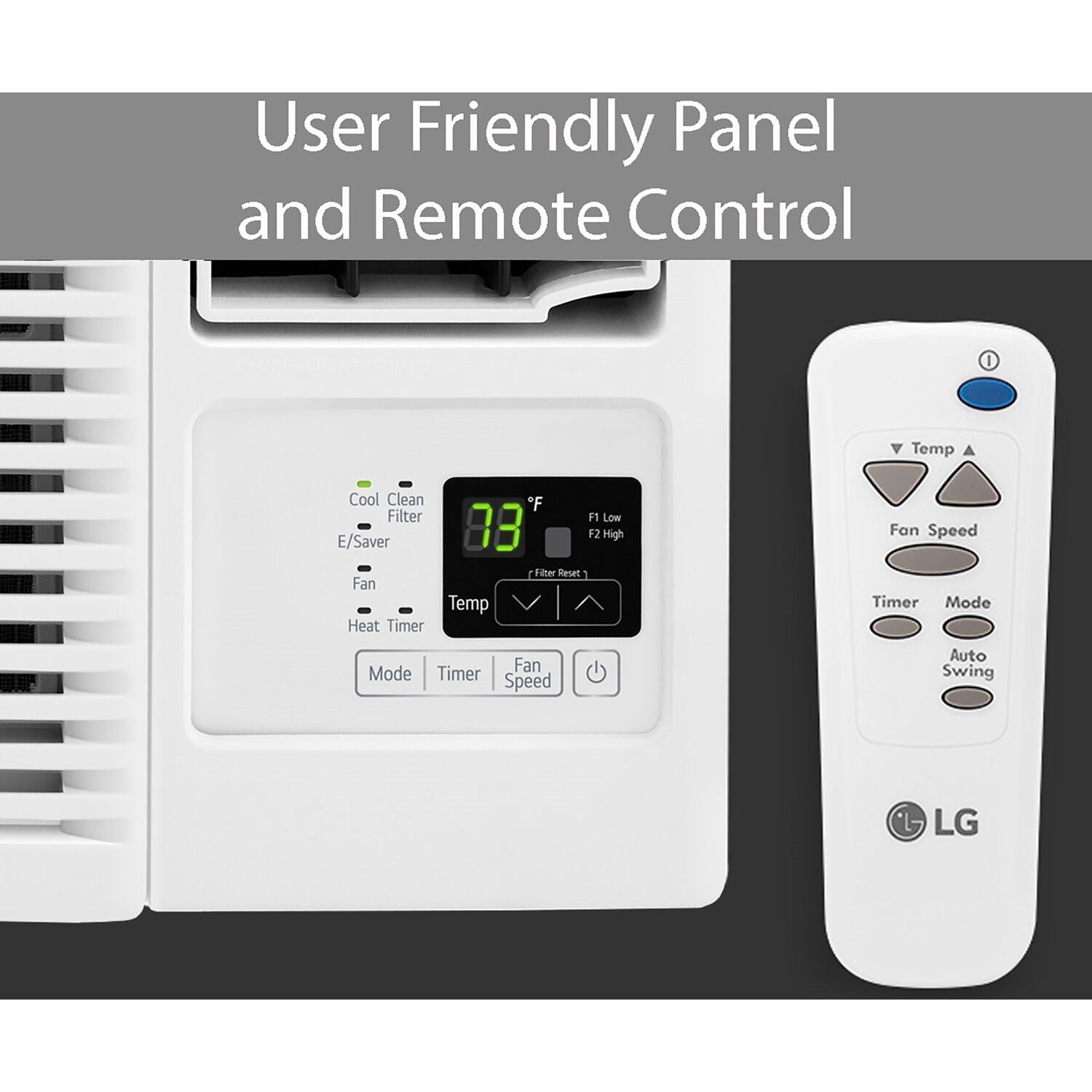 LG - 12,000 BTU Heat/Cool Window Air Conditioner w/Wifi Controls | LW1221HRSM LG - 12,000 BTU Heat/Cool Window Air Conditioner w/Wifi Controls | LW1221HRSM