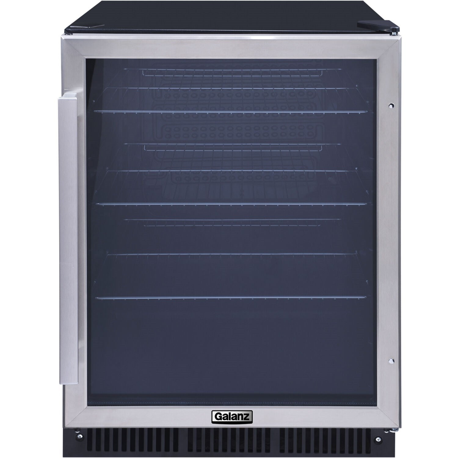 GALANZ - 21 in. 172 (12 oz.) Can Beverage Center Cooler in Stainless Steel | GLB57MS2B15 GALANZ - 21 in. 172 (12 oz.) Can Beverage Center Cooler in Stainless Steel | GLB57MS2B15
