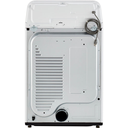LG - 7.3 cu. ft. Ultra Large High Efficiency White Gas Dryer with Sensor Dry | DLG7001W