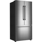 GALANZ - 33 in. W 18 cu. ft. French Door Refrigerator in Fingerprint Resistant Stainless Steel, Counter Depth | GLR18FS5S16 GALANZ - 33 in. W 18 cu. ft. French Door Refrigerator in Fingerprint Resistant Stainless Steel, Counter Depth | GLR18FS5S16