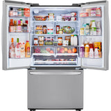 LG - 29 CF 3-Door Refrigerator, Water Only Dispenser, Stainless Look LG - 29 CF 3-Door Refrigerator, Water Only Dispenser, Stainless Look