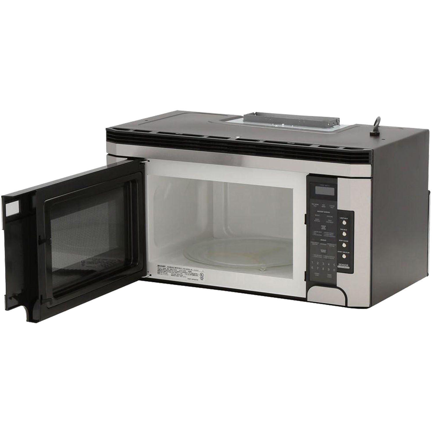 Sharp - 1.5 CF Carousel Over-the-Range Microwave, 1000W - R1514T Sharp - 1.5 CF Carousel Over-the-Range Microwave, 1000W - R1514T