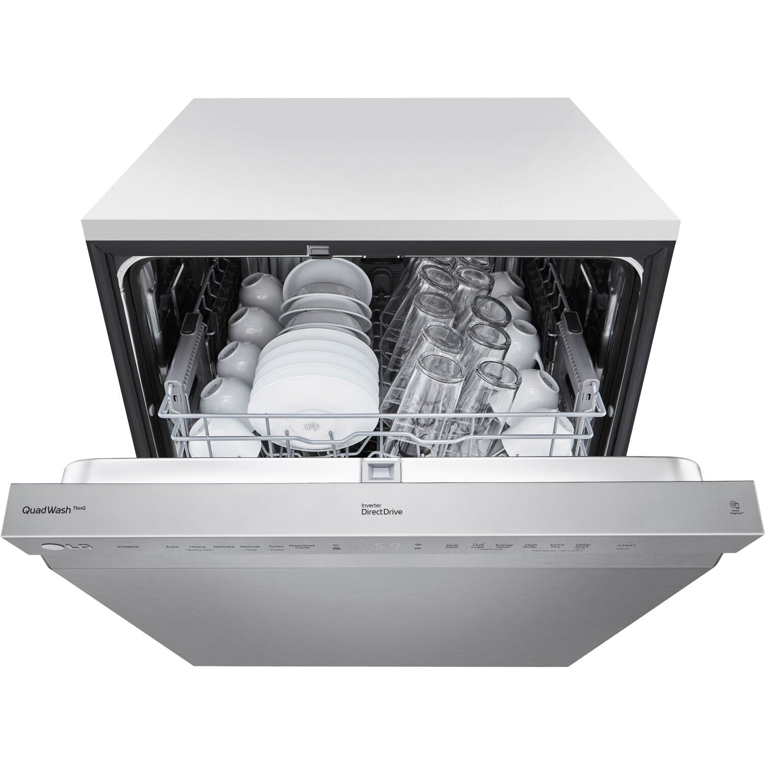 LG - 24 inch Front Control Dishwasher w/ Pocket Handel, ADA Compliant, QuadWash - ADFD5448AT LG - 24 inch Front Control Dishwasher w/ Pocket Handel, ADA Compliant, QuadWash - ADFD5448AT