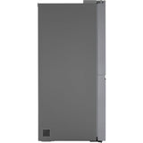 LG - 27 CF Side-by-Side, Ice & Water Dispenser, Stainless Look LG - 27 CF Side-by-Side, Ice & Water Dispenser, Stainless Look
