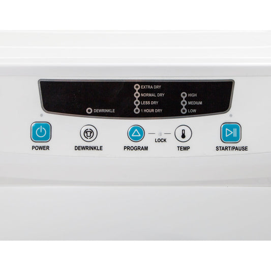 Magic Chef - 3.5 Cu Ft Compact Dryer | MCSDRY35W