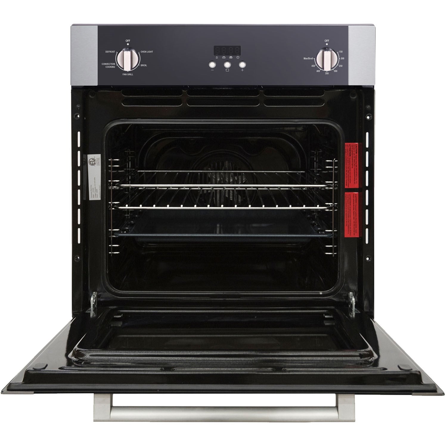 Magic Chef - 24 inch Built In Wall Oven, Fan Convection | MCSWOE24S Magic Chef - 24 inch Built In Wall Oven, Fan Convection | MCSWOE24S
