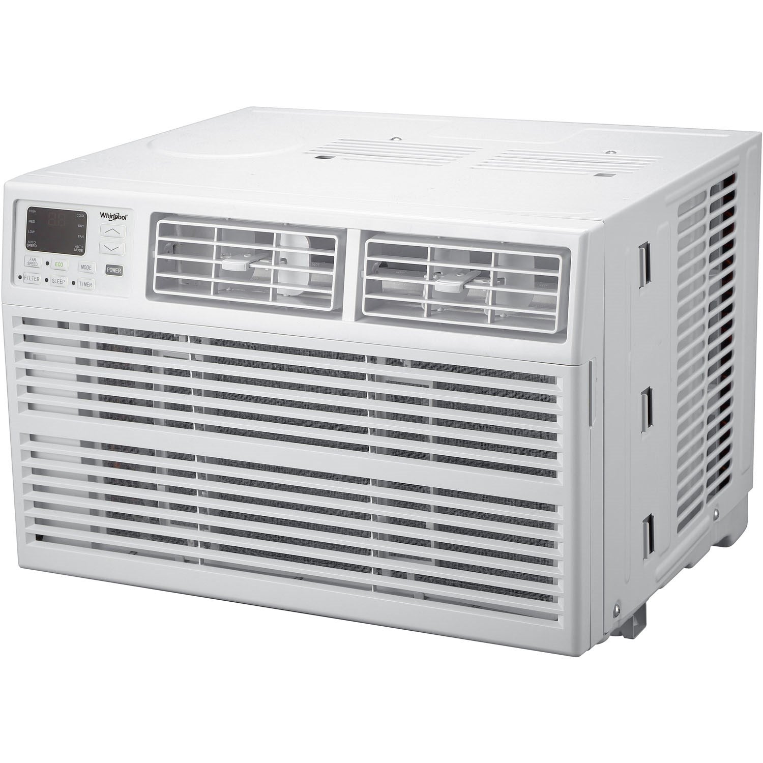 Whirlpool - 8,000 BTU Window AC with Electronic Controls | WHAW081BW Whirlpool - 8,000 BTU Window AC with Electronic Controls | WHAW081BW