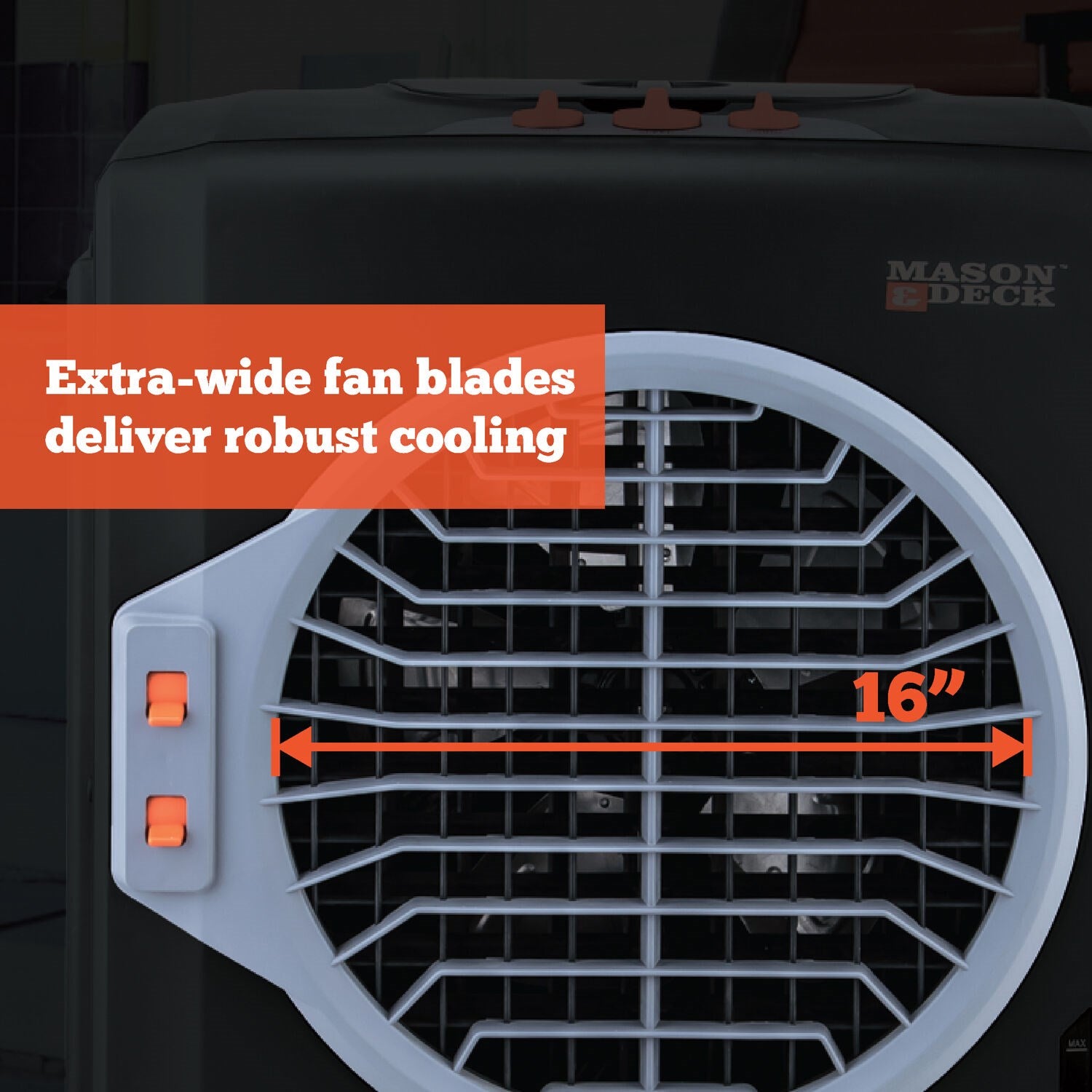 Mason & Deck - 2800 CFM Indoor/Outdoor Portable Evaporative Cooler | ME2MOGO Mason & Deck - 2800 CFM Indoor/Outdoor Portable Evaporative Cooler | ME2MOGO