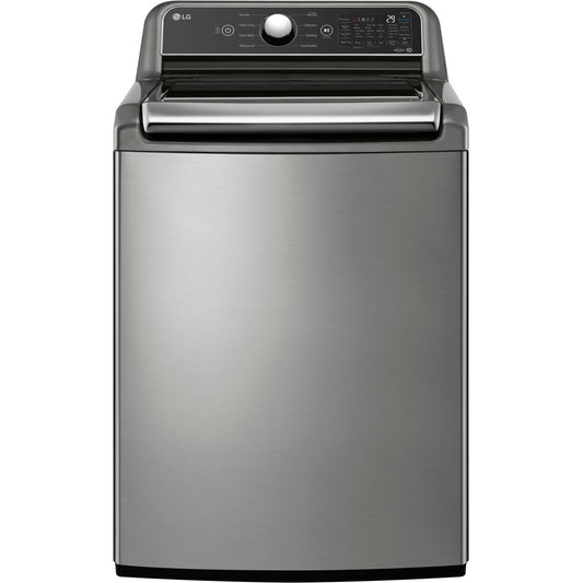LG - 5.5 Cu. Ft. Smart Top Load Washer with TurboWash3D | WT7400CV