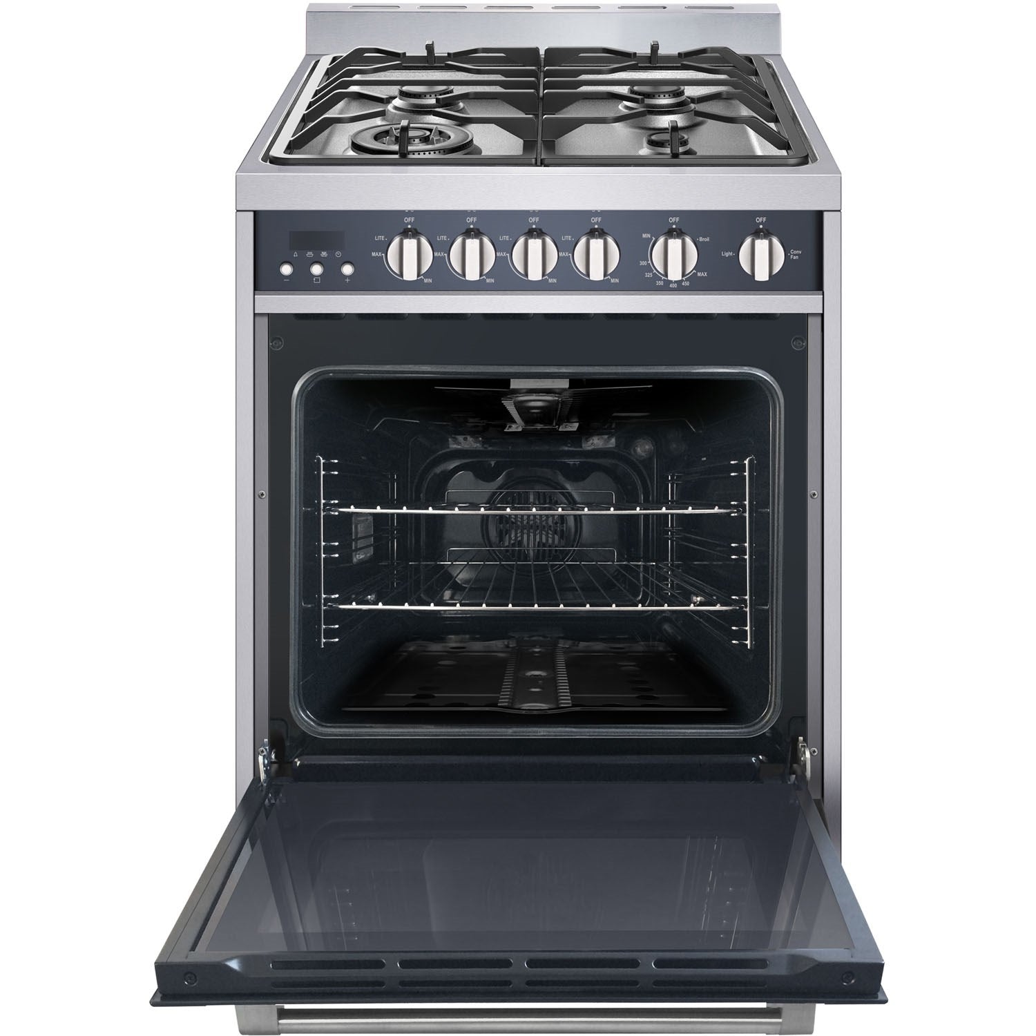 Magic Chef - 24 inch Gas Freestanding Range, Convection Oven | MCSRG24S Magic Chef - 24 inch Gas Freestanding Range, Convection Oven | MCSRG24S