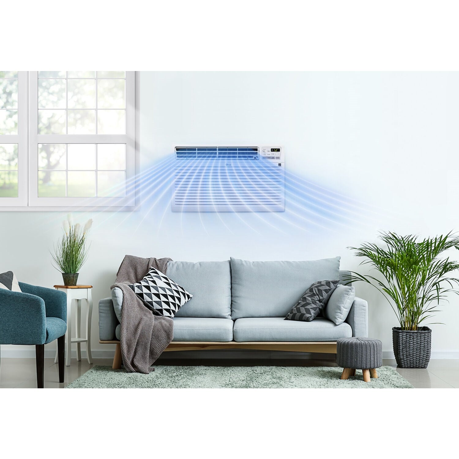 LG - 8,000 BTU Thru-the-Wall Air Conditioner, 115V LG - 8,000 BTU Thru-the-Wall Air Conditioner, 115V