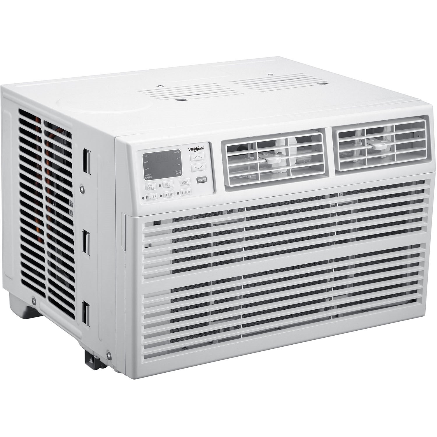 Whirlpool - 8,000 BTU Window AC with Electronic Controls | WHAW081BW Whirlpool - 8,000 BTU Window AC with Electronic Controls | WHAW081BW