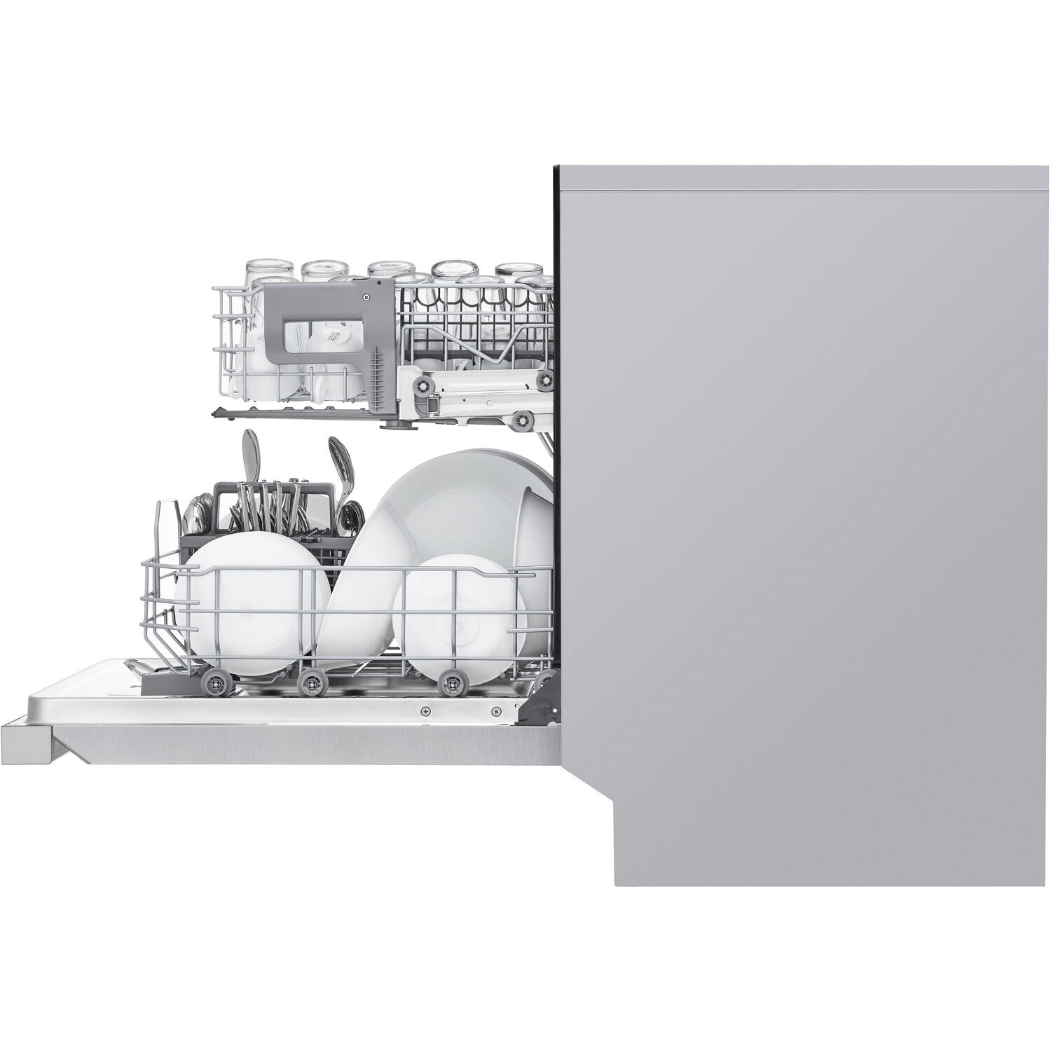 LG - 24 inch Front Control Dishwasher w/ Pocket Handel, ADA Compliant, QuadWash - ADFD5448AT LG - 24 inch Front Control Dishwasher w/ Pocket Handel, ADA Compliant, QuadWash - ADFD5448AT