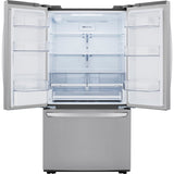 LG - 29 CF 3-Door Refrigerator, Water Only Dispenser, Stainless Look LG - 29 CF 3-Door Refrigerator, Water Only Dispenser, Stainless Look