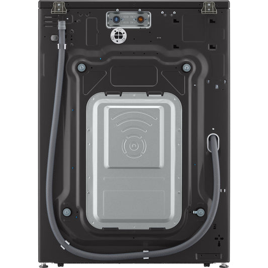 LG - 5.2 Cu. Ft. High-Efficiency Stackable Smart Front Load Washer with Steam and TurboWash | WM8900HBA