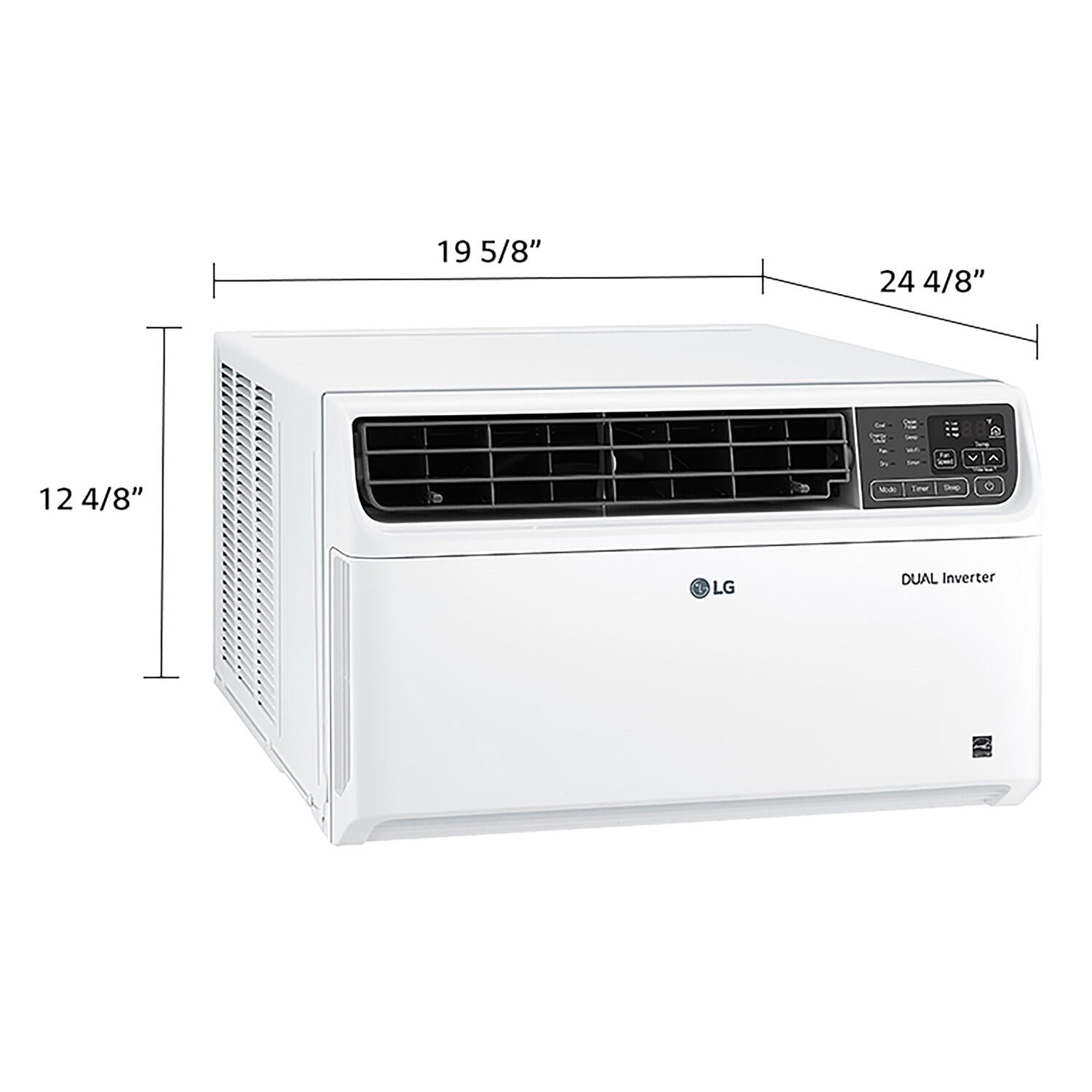 LG - 8,000 BTU Inverter Window Air Conditioner | LW8022IVSM LG - 8,000 BTU Inverter Window Air Conditioner | LW8022IVSM