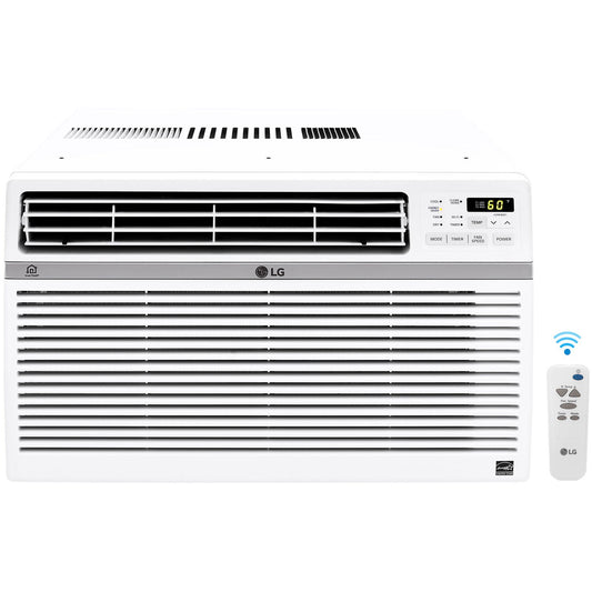 LG - 18,000 BTU Window Air Conditioner w/Wifi Controls | LW1821ERSM
