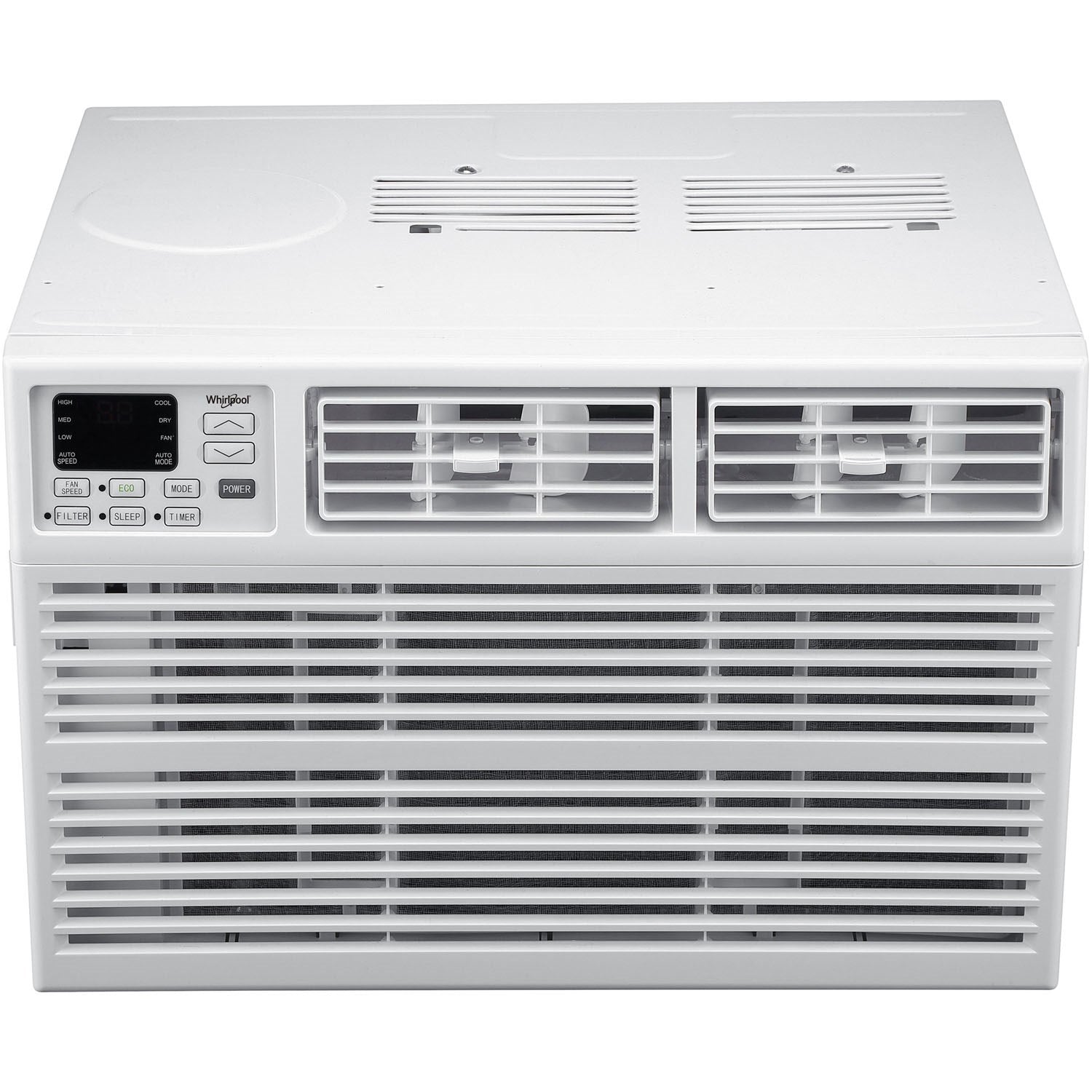 Whirlpool - 8,000 BTU Window AC with Electronic Controls | WHAW081BW Whirlpool - 8,000 BTU Window AC with Electronic Controls | WHAW081BW