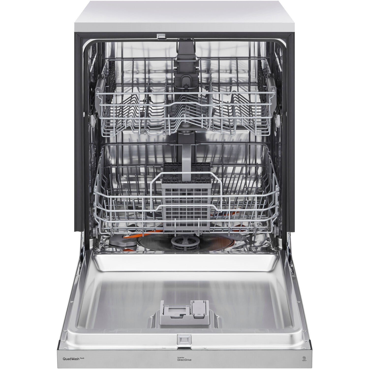 LG - 24 inch Front Control Dishwasher w/ Pocket Handel, ADA Compliant, QuadWash - ADFD5448AT LG - 24 inch Front Control Dishwasher w/ Pocket Handel, ADA Compliant, QuadWash - ADFD5448AT