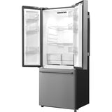 GALANZ - 29 in. W 16.0 cu. ft. French Door Refrigerator in Stainless Steel, Ice Maker | GLR16FS2K16 GALANZ - 29 in. W 16.0 cu. ft. French Door Refrigerator in Stainless Steel, Ice Maker | GLR16FS2K16