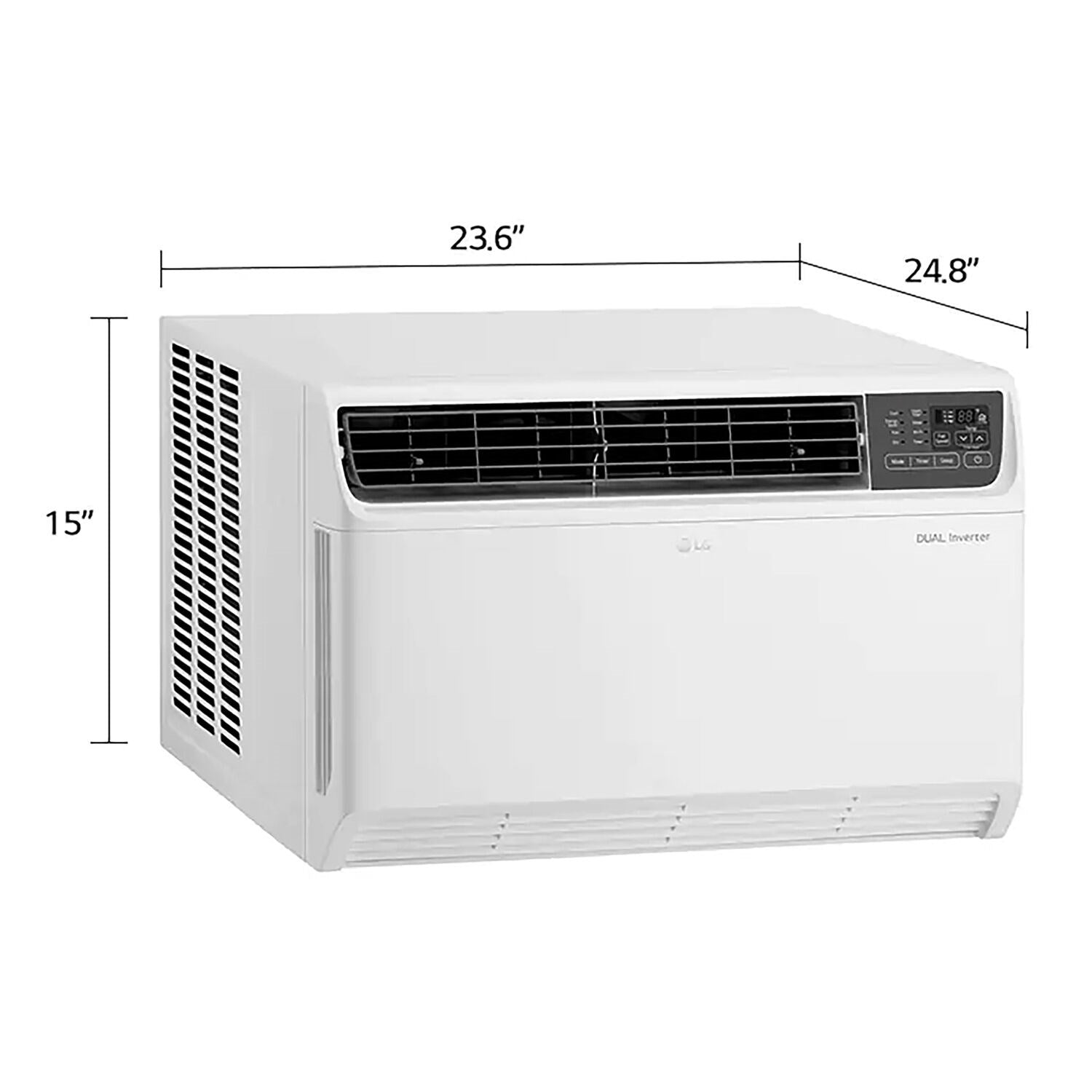 LG - 12,000 BTU Window Air Conditioner with Inverter | LW1222IVSM LG - 12,000 BTU Window Air Conditioner with Inverter | LW1222IVSM