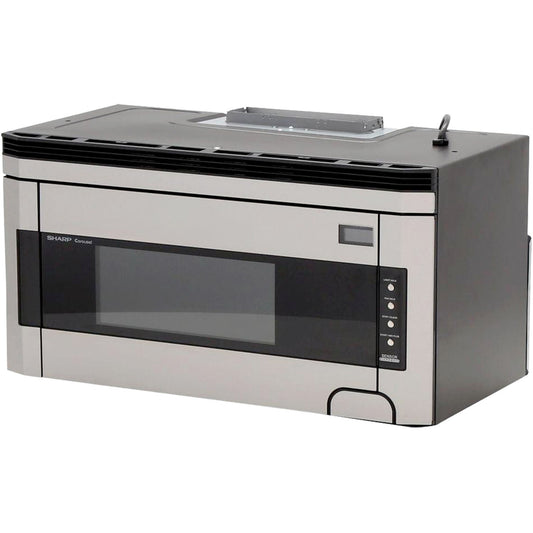 Sharp - 1.5 CF Carousel Over-the-Range Microwave, 1000W - R1514T