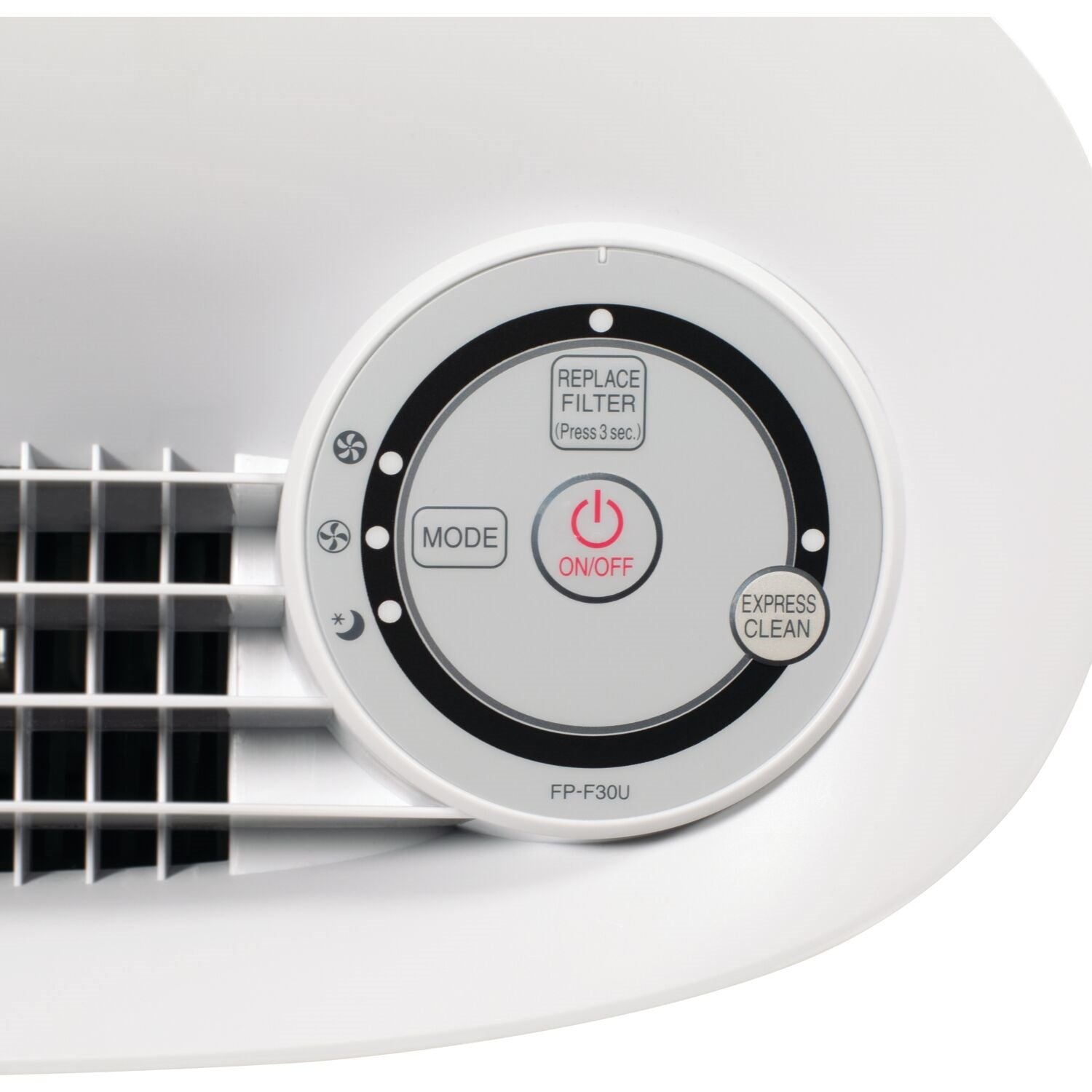 Sharp - Air Purifier, True HEPA, Express Clean (Small Rooms) | FP-F30UH Sharp - Air Purifier, True HEPA, Express Clean (Small Rooms) | FP-F30UH
