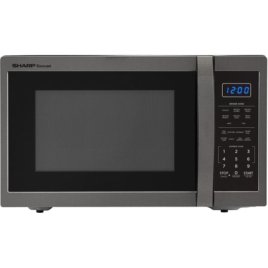 Sharp - 1.4 CF Countertop Microwave, 1100W - SMC1452CH