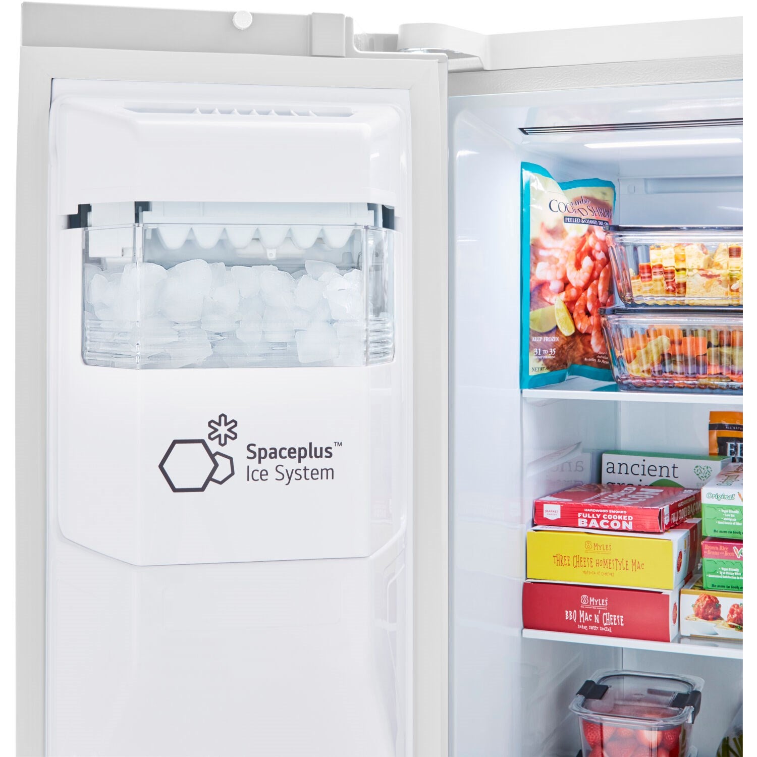 LG - 27 CF Side-by-Side, Ice & Water Dispenser LG - 27 CF Side-by-Side, Ice & Water Dispenser