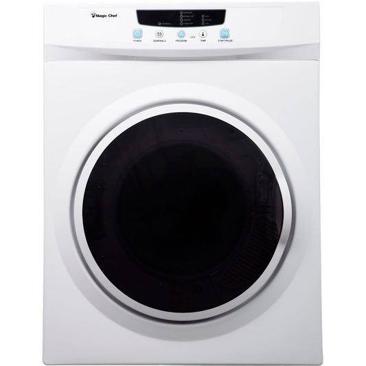 Magic Chef - 3.5 Cu Ft Compact Dryer | MCSDRY35W