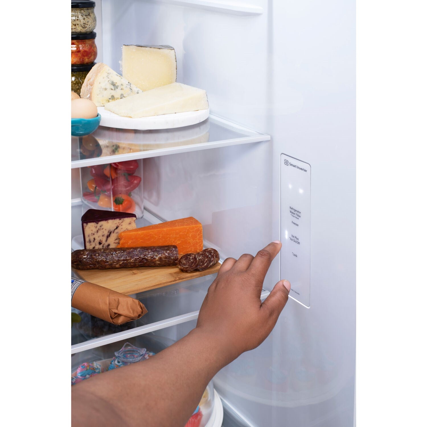 LG - 27 CF Side-by-Side, Ice & Water Dispenser LG - 27 CF Side-by-Side, Ice & Water Dispenser
